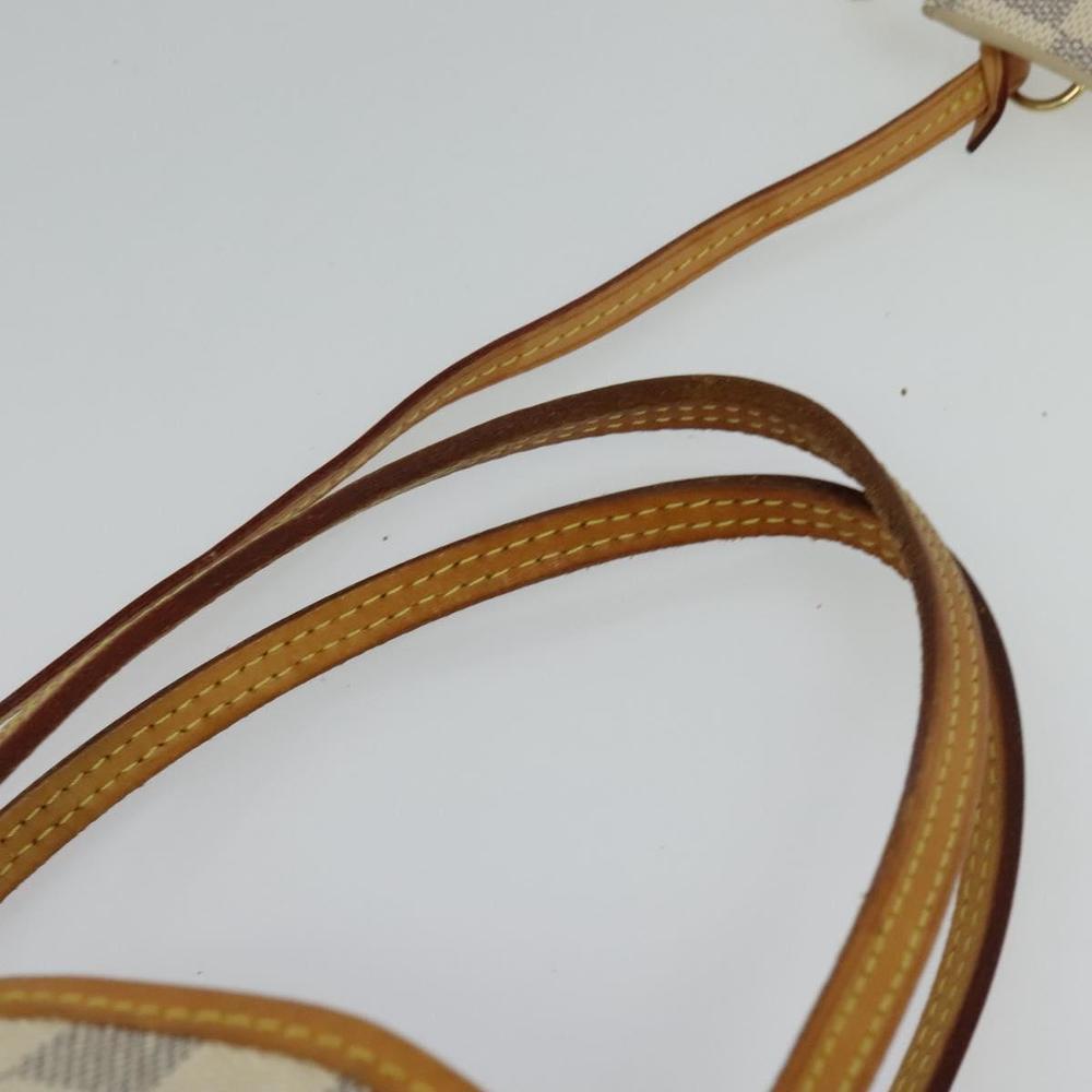LOUIS VUITTON Damier Azur Neverfull PM Tote Bag N41362 LV Auth 120593 - Picture 8 of 16